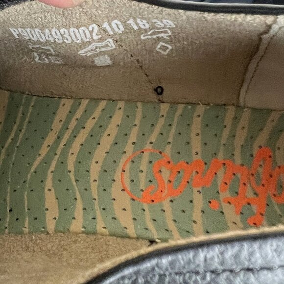 NEW Softinos® Black Leather Slip On Shoes Size 39 from Portugal 🎉Host Pick🎉 - Picture 5 of 9